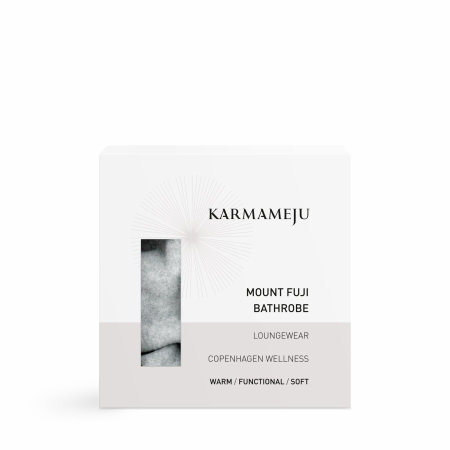 loungewear Karmameju | Mount Fuji Fleece Bathrobe